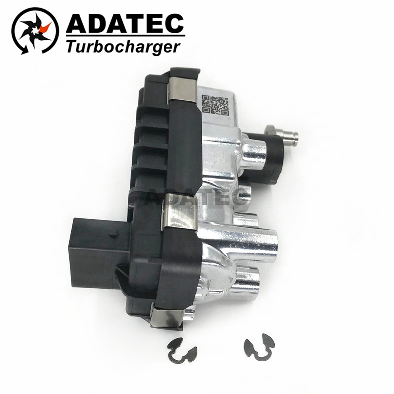 GT1852V 755300 Electronic actuator G-124 730314 6NW009228 turbo wastegate for VW Touareg V10 TDI Rechts 230 Kw - 313 HP AYH