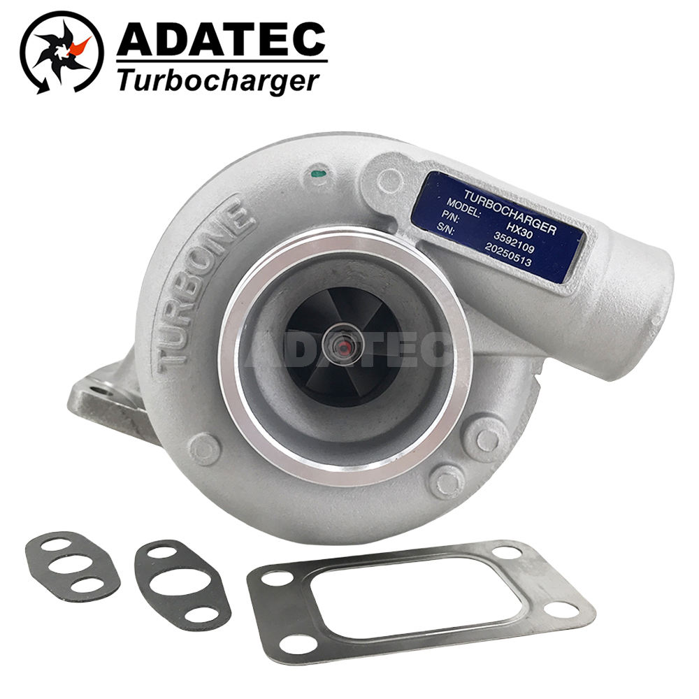 HX30 Turbocharger 3592109 Turbine 3802908 for Cummins Engine 4BT Case Skid Steer Loader 60XT 70XT 90XT 95XT