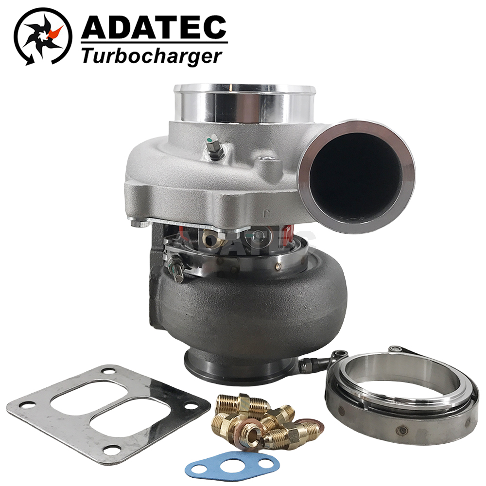 G35-1050 Turbocharger Dual Ceramic Ball Bearing Billet Wheel T4 V-Band 0.82A/R for Garrett Performance Turbocharger Daul Channel