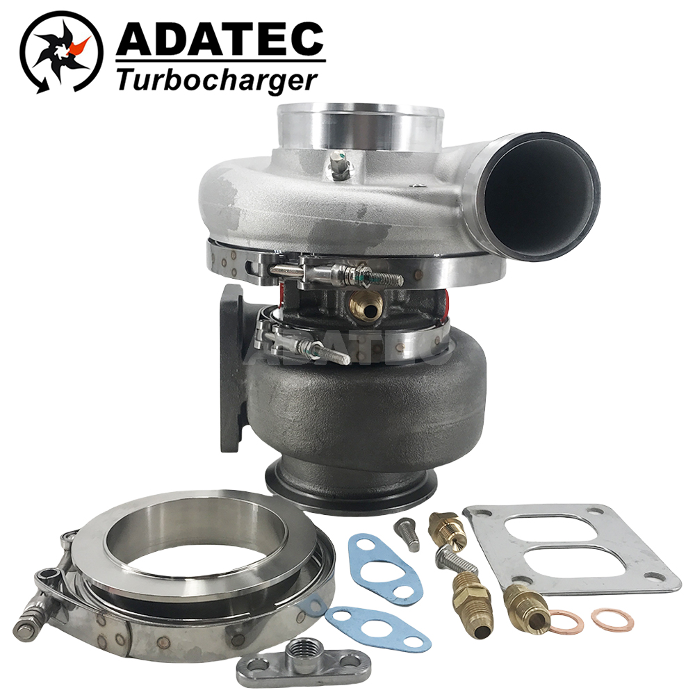 G40-1150 Turbocharger Dual Ceramic Ball Bearing Billet Wheel T4 V-Band 0.85A/R for Garrett Performance Turbocharger Daul Channel