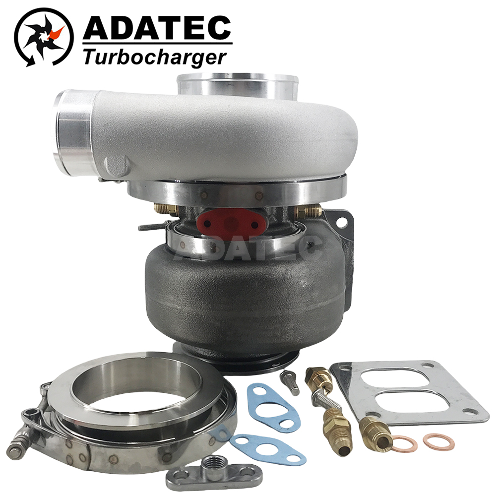 G40-1150 Turbocharger Dual Ceramic Ball Bearing Billet Wheel T4 V-Band 0.85A/R for Garrett Performance Turbocharger Daul Channel