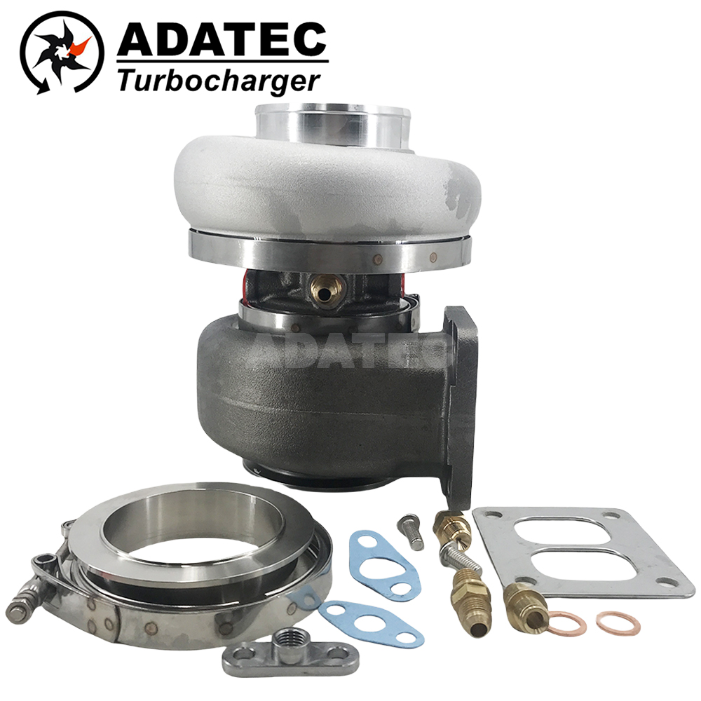 G40-1150 Turbocharger Dual Ceramic Ball Bearing Billet Wheel T4 V-Band 0.85A/R for Garrett Performance Turbocharger Daul Channel