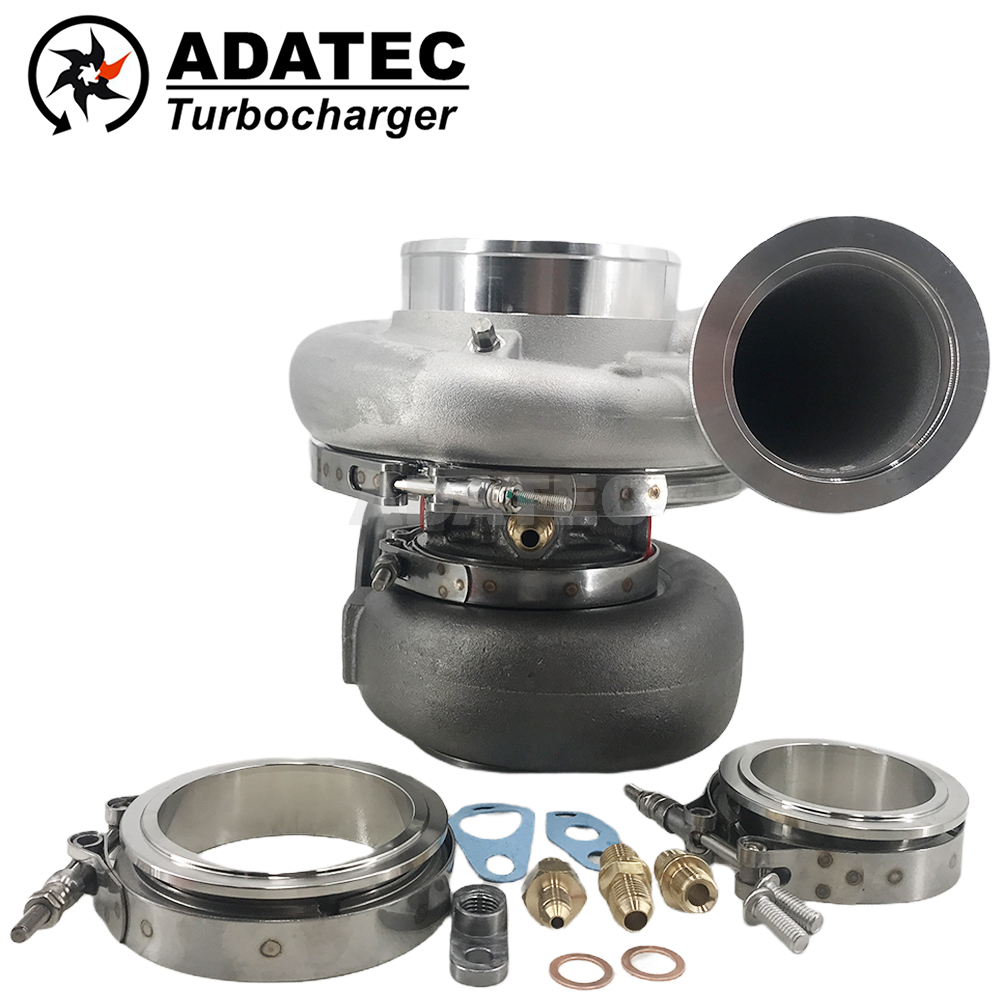 G42-1450 Standard Turbocharger Dual Ceramic Ball Bearing Billet Wheel Dual V-Band 1.28A/R for Garrett Performance Turbocharger