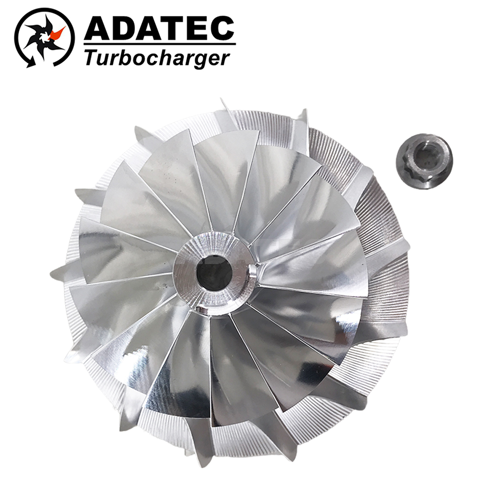 G45-1350 Standard Turbo Compressor Wheel Dual Ceramic Ball Bearing Turbo Compressor Shaft for Performance Car and Racing Car